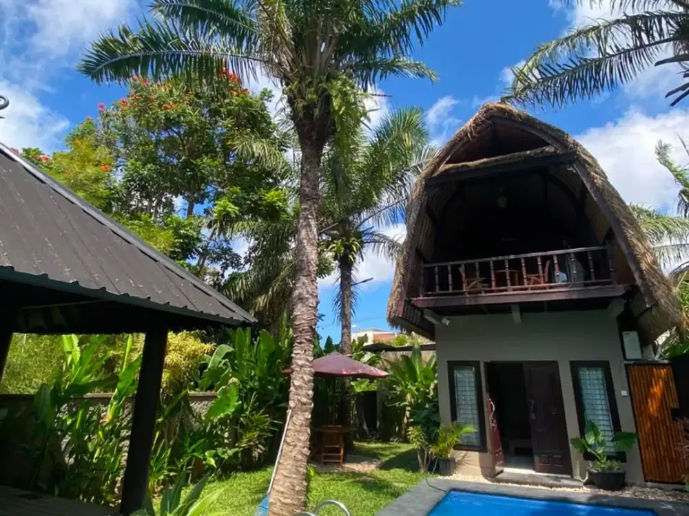 [DIJUAL] Villa Klasik Strategis dengan Private Pool di Jl. Balangan, Uluwatu – Hanya 3,7 M