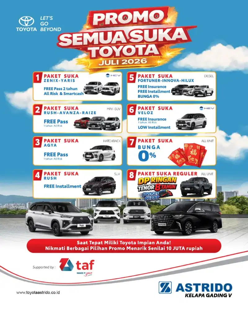 Toyota Hybrid Masa Depan Lebih Baik.