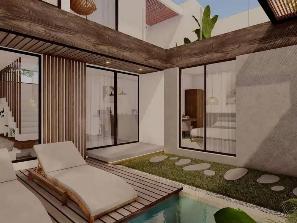 Luxury 2-Bedroom Villa With 40-Year Leasehold In Pererenan, Bali
