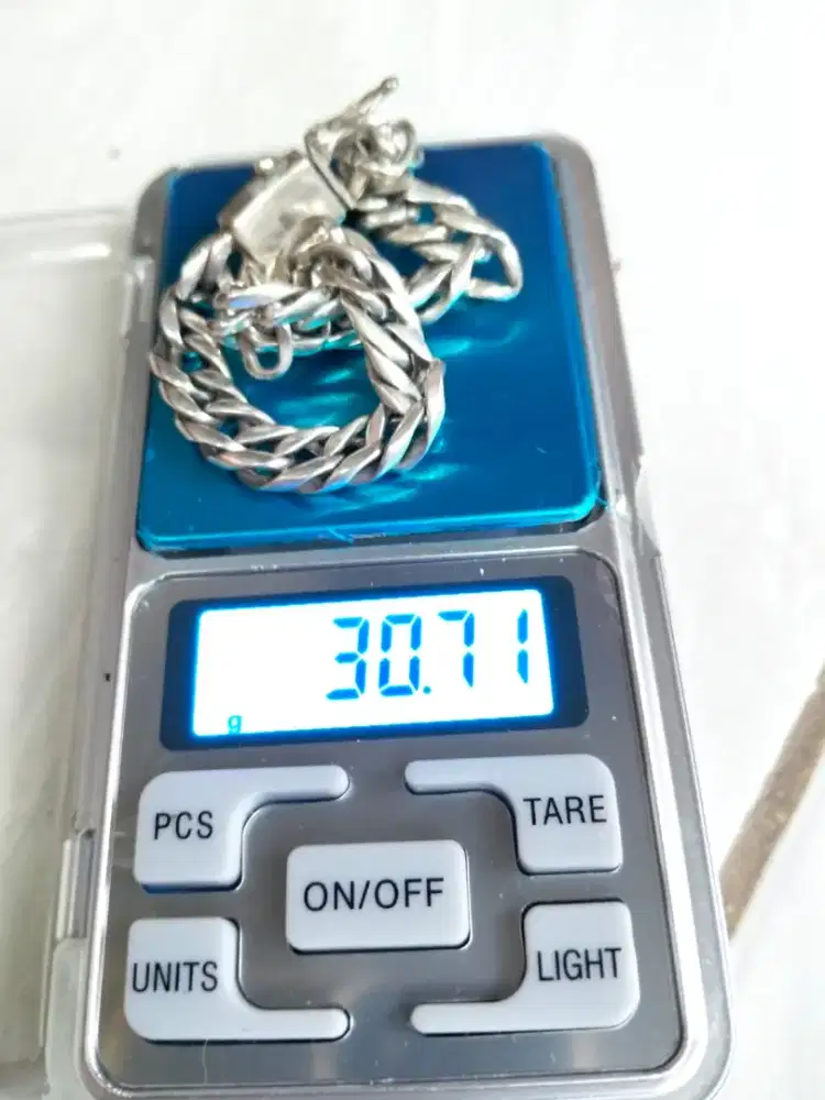 Gelang perak sisik naga perak Bali 95%
