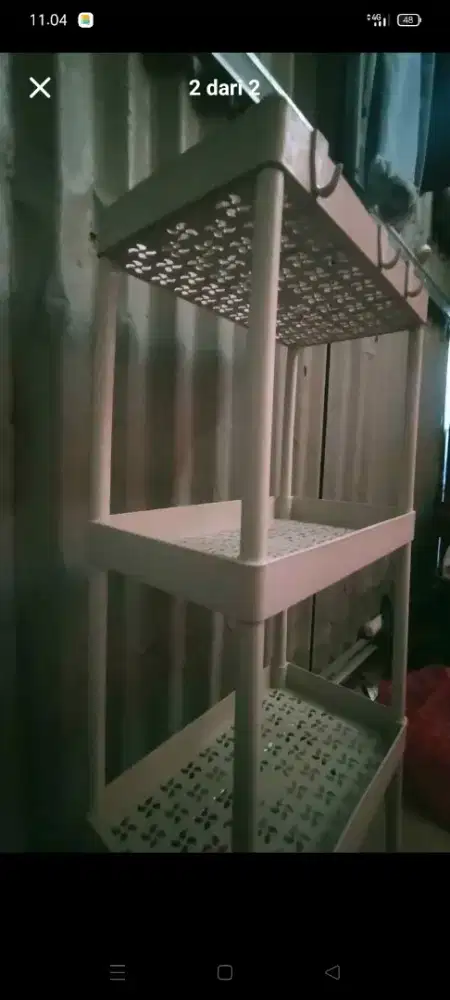 Rak serbaguna baru belum pernah di pakai