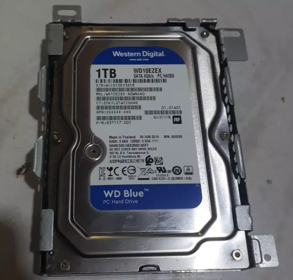Hdd 1TB WD blue ex pc aio