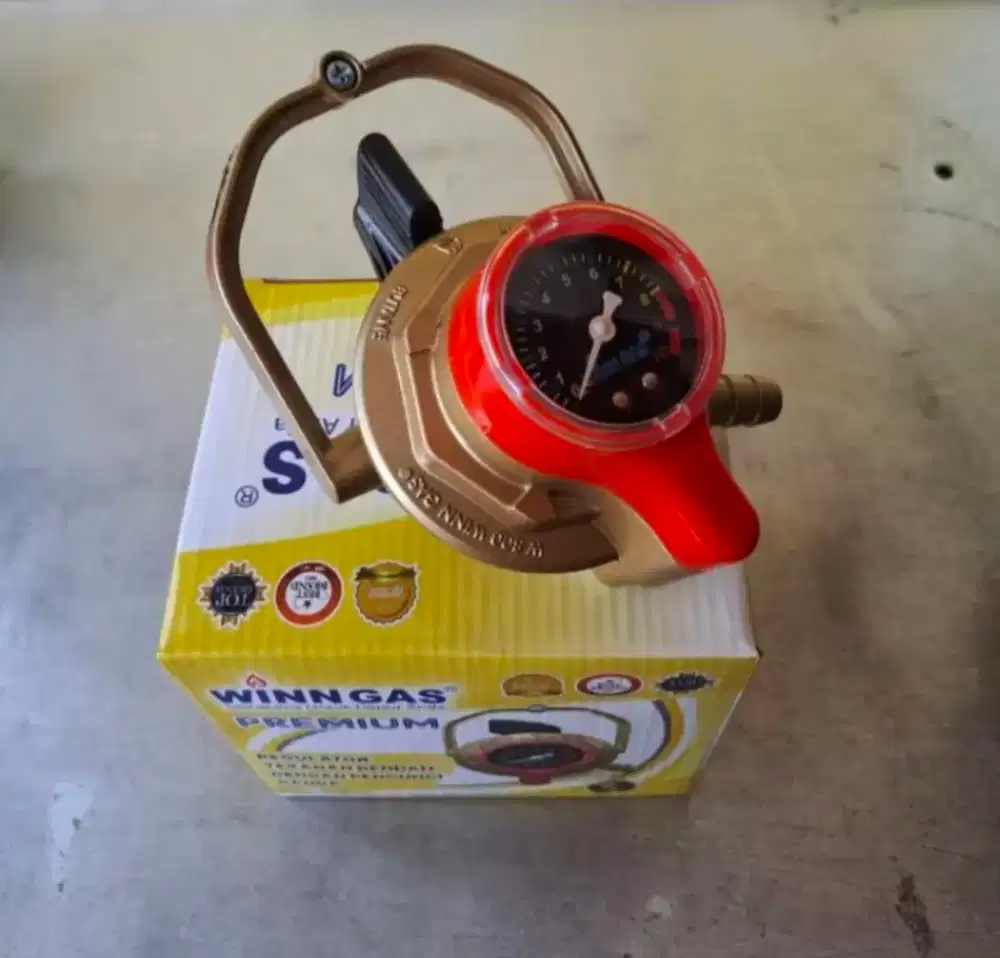 Regulator Gas Pengunci Ganda Double Lock Winn Gas