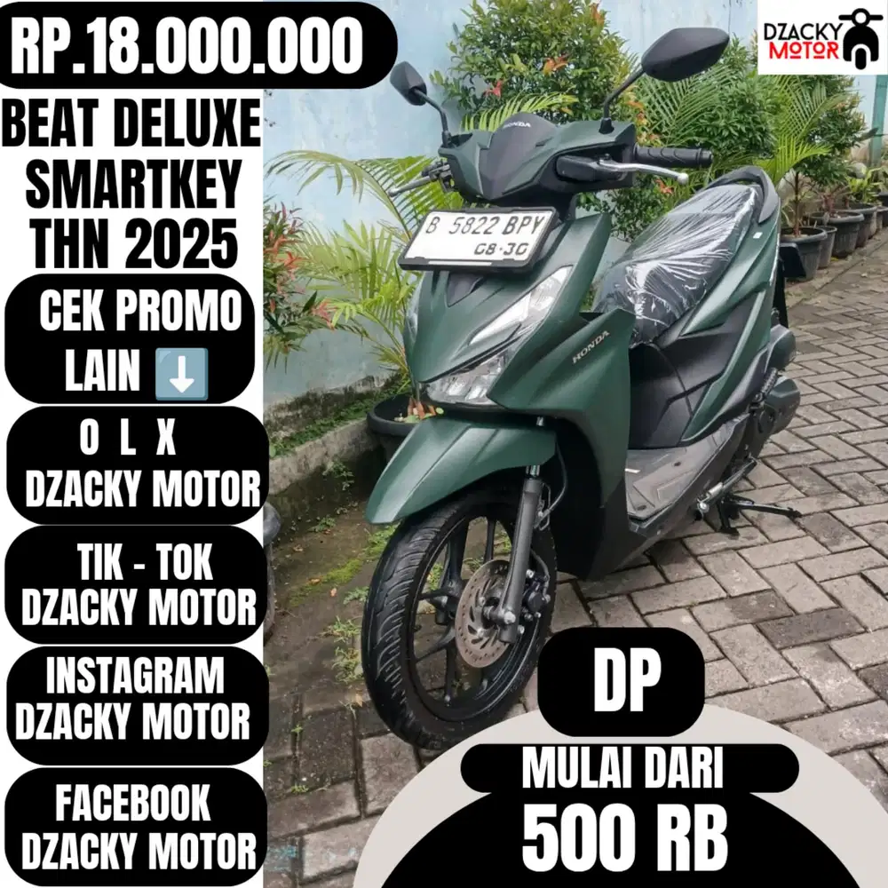 BEAT DELUXE SMARTKEY 2025 SECOND LIKE NEW