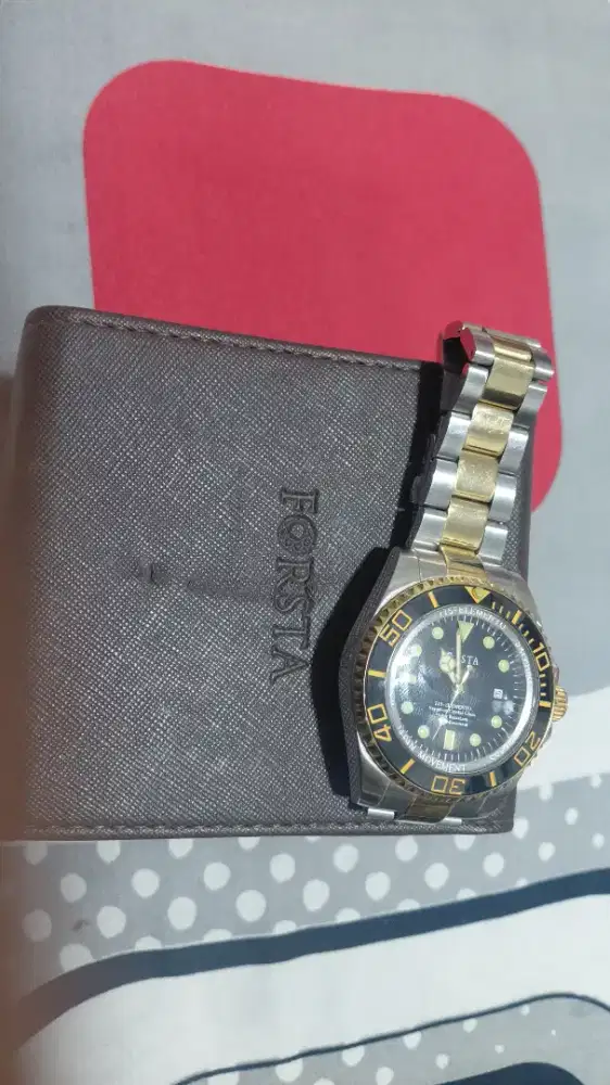 Jam Tangan Kesehatan Forsta 115 Elemento Dual Tone