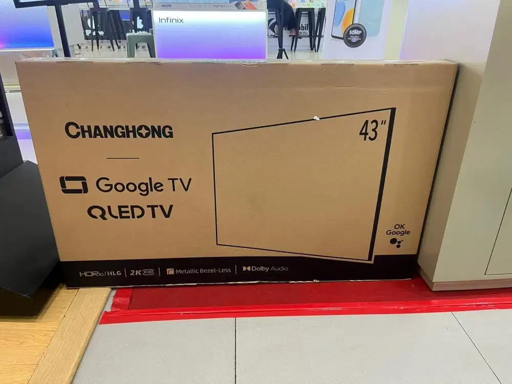 CHANGHONG TV 43 in Google tv