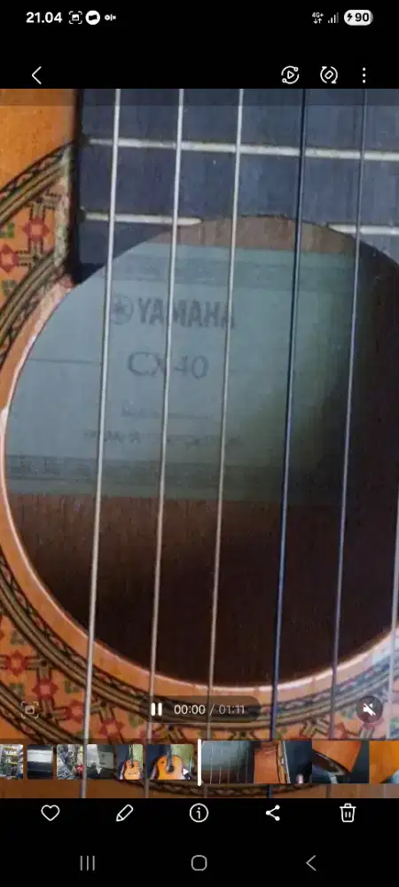 GITAR AKUSTIK YAMAHA CX40