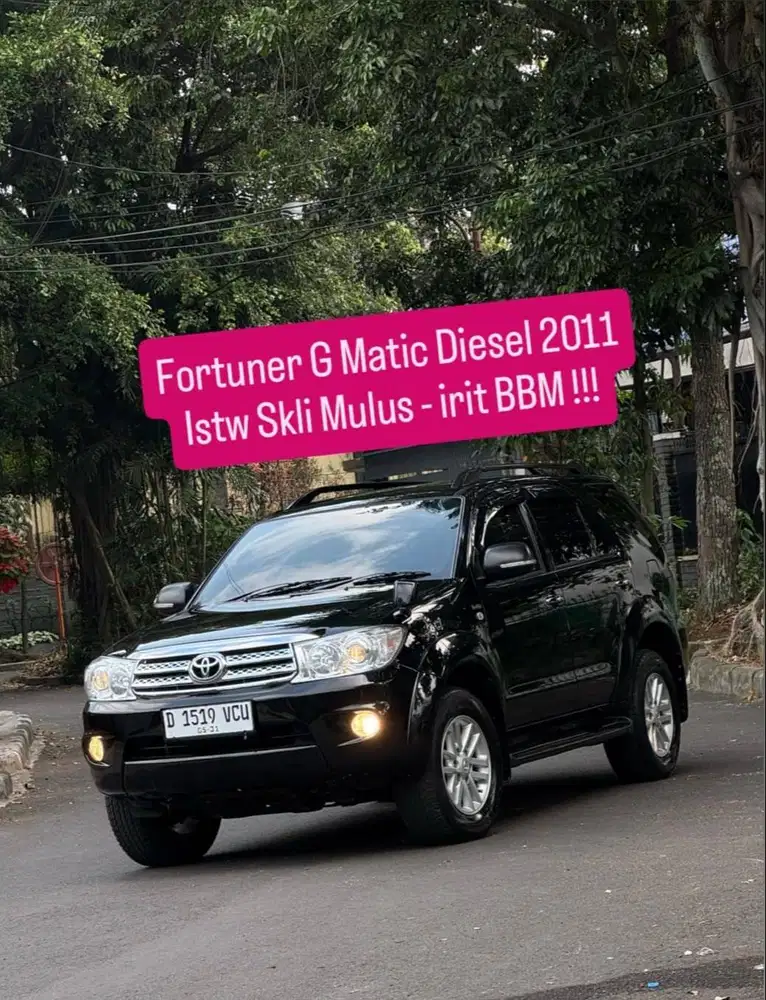 Fortuner G Matic Diesel 2011 IsTw Skli