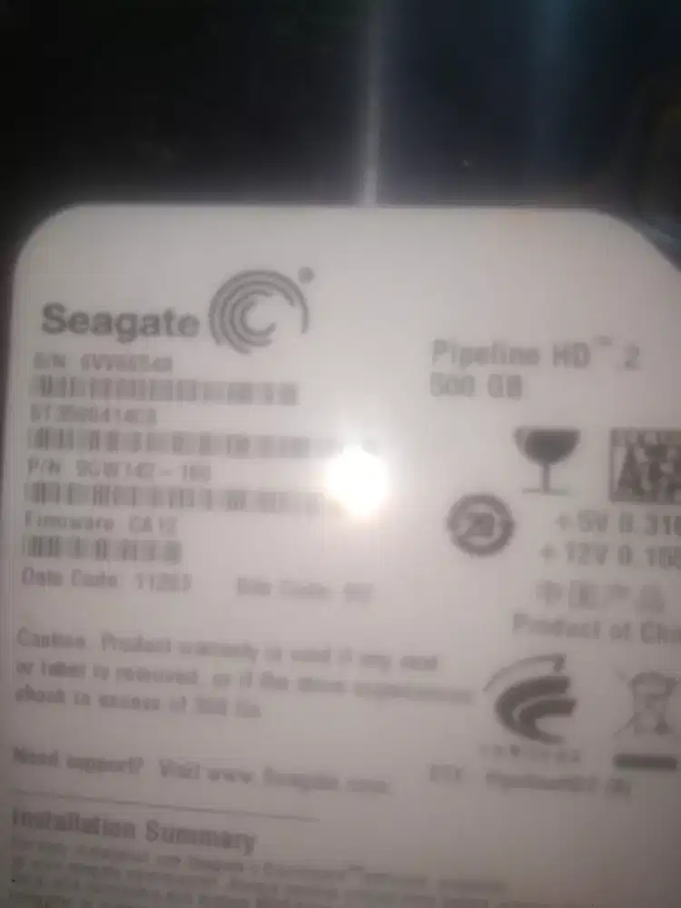 Hardisk Komputer PC Desktop Seagate 500 GB