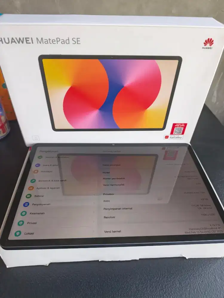 Huawei MatePad Se11 ram 6/128gb wifi only