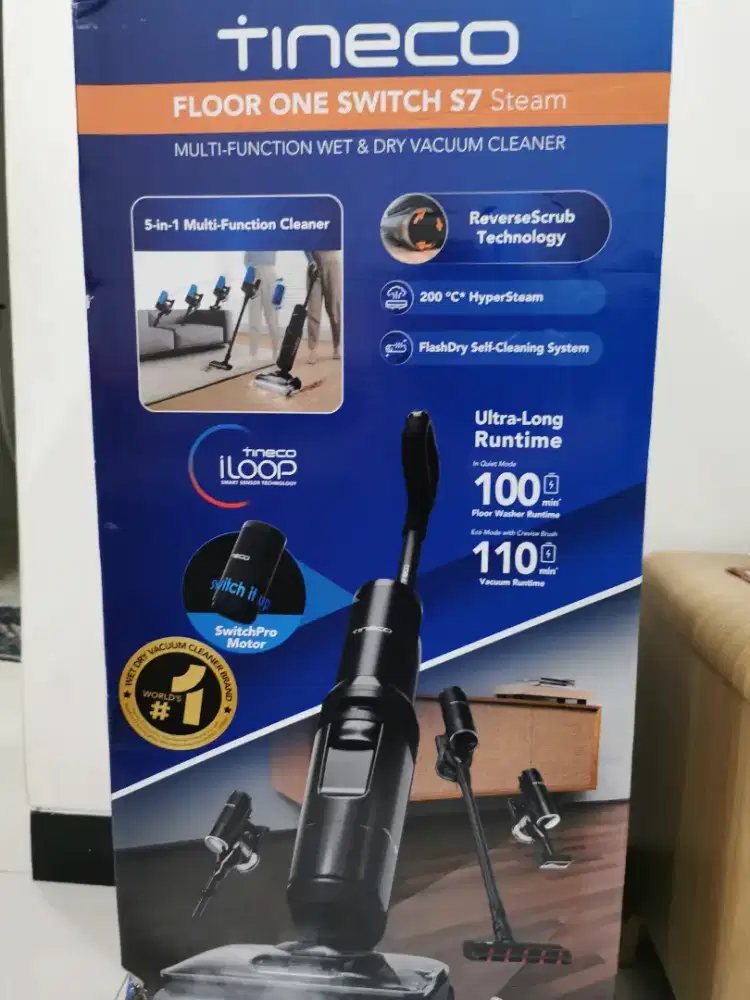 Jual Tineco Floor One S7 Stretch Steam