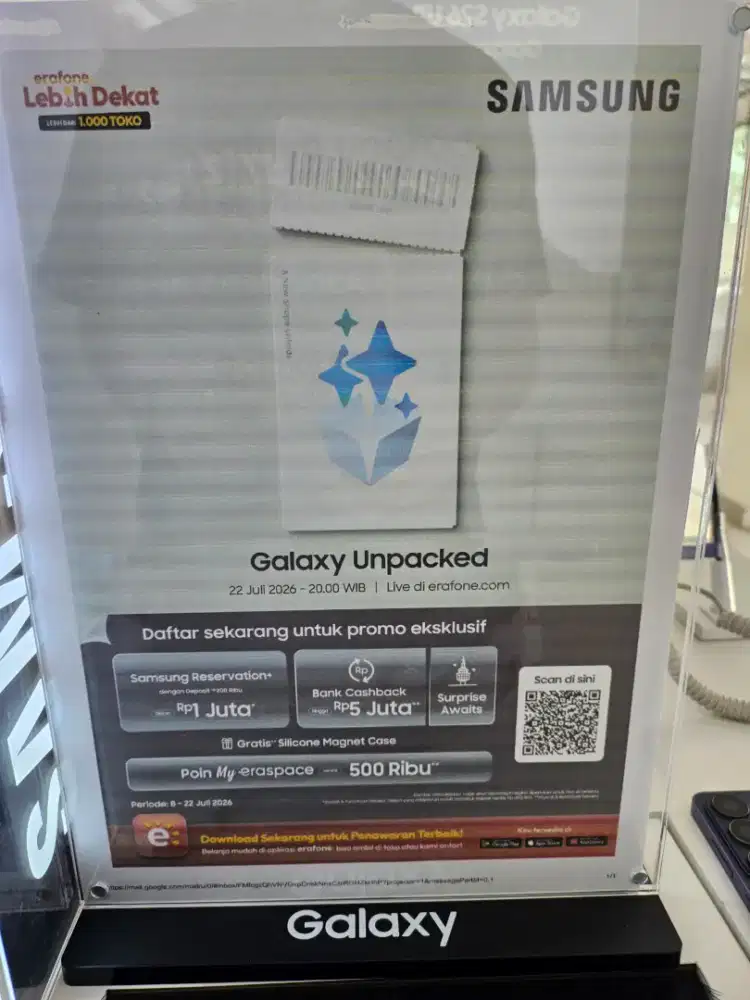 NEW GALAXY FOLDABLE BENEFIT UPTO 6.9JUTAAN