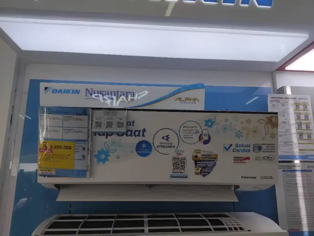 AC DAIKIN 0.5pk Inverter 310watt