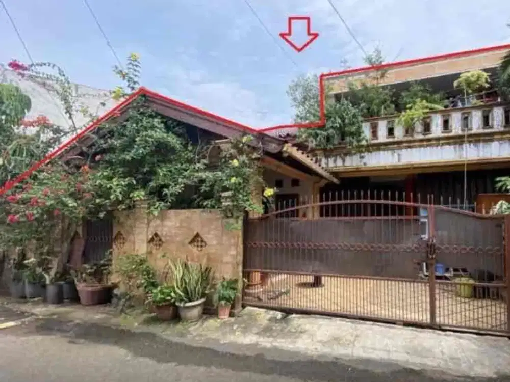 dijual rumah murah harga dibawah pasaran di jalan sawah barat dalam, kel. pondok bambu, kec. duren sawit, kota jakarta timur