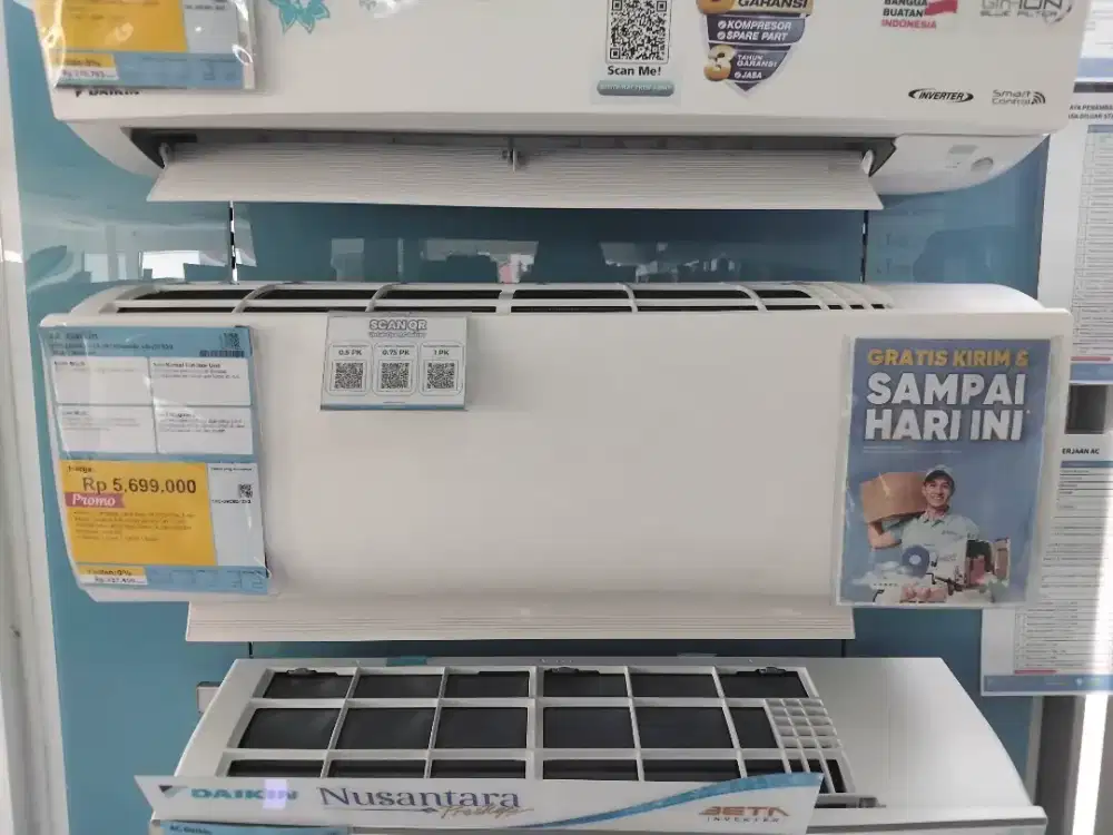 AC DAIKIN 1 pk 920watt Inverter