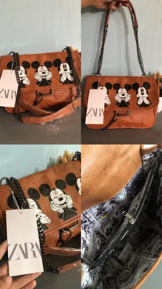Sling Bag Zara Mickey Mouse