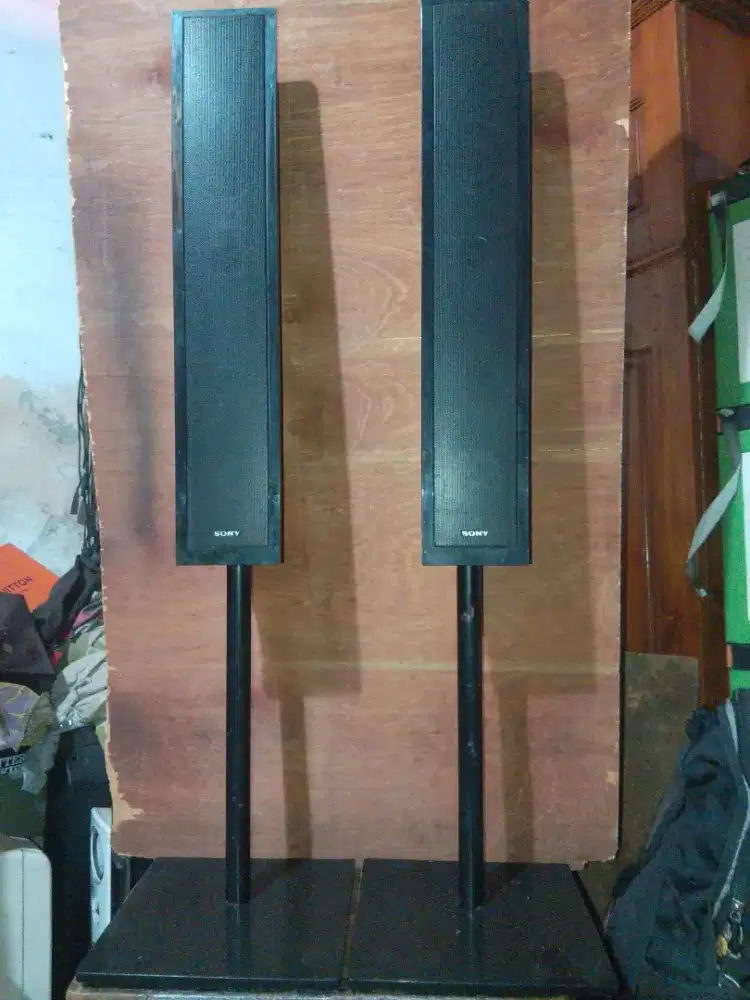 Sony Tower speaker T 100 cm, full ori, utuh, mulus, bisa di gantung