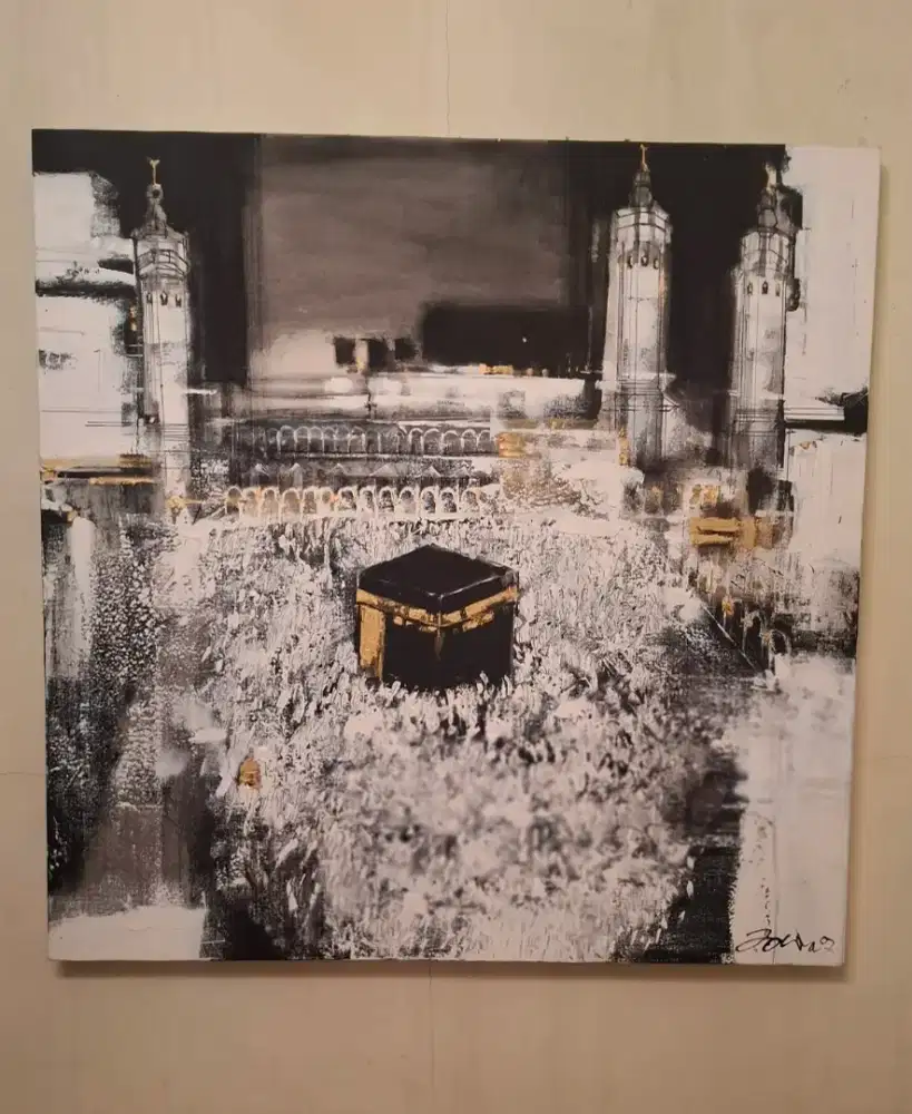 Lukisan Masjidil Haram Mekkah