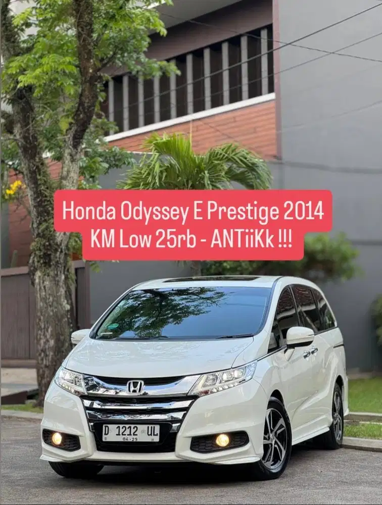 Honda Odyssey E Prestige Matic 2014  KM low 25rb - IsTw Skli !!!