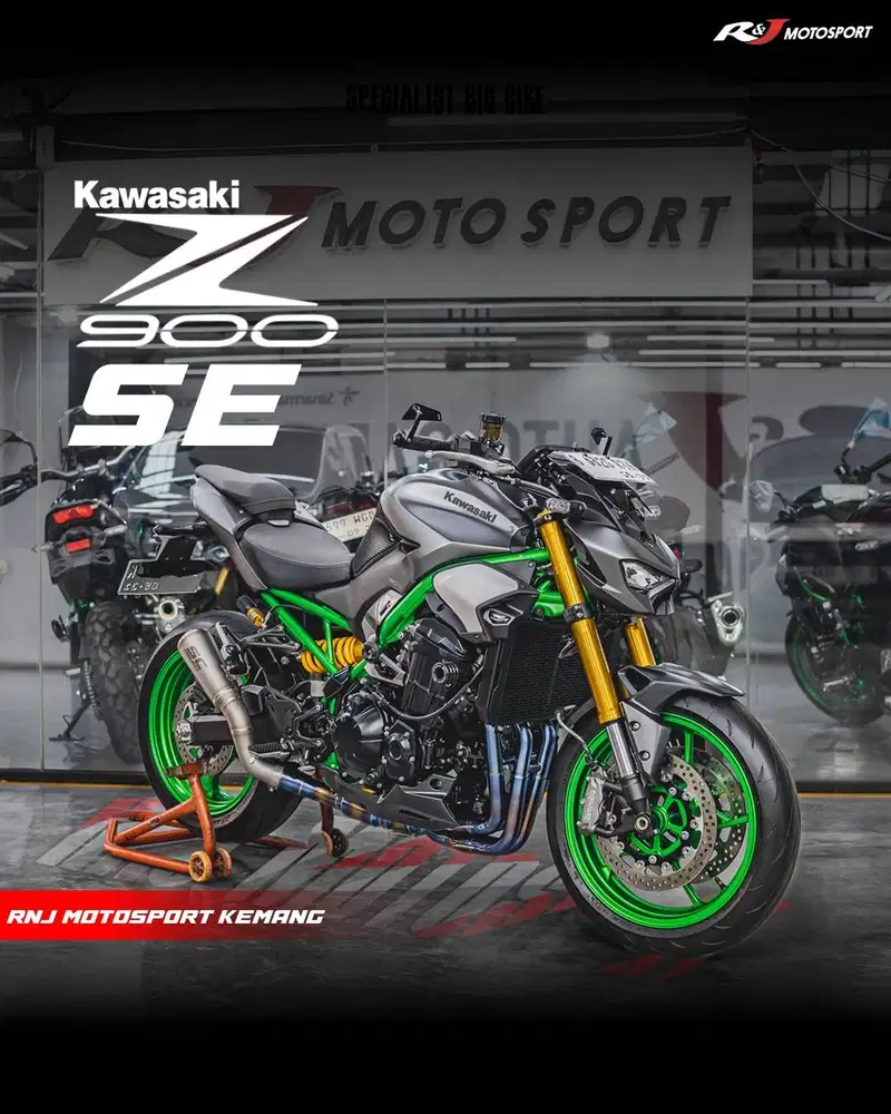 Kawasaki Z900 Z 900 Nik 2026 Odo 396 PERAK Km  Knalpot Sc Project