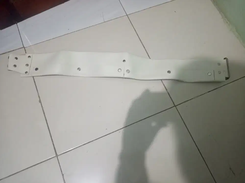 Sabuk PDU/SABUK DRUMBAND/ SABUK PUTIH LEBAR
