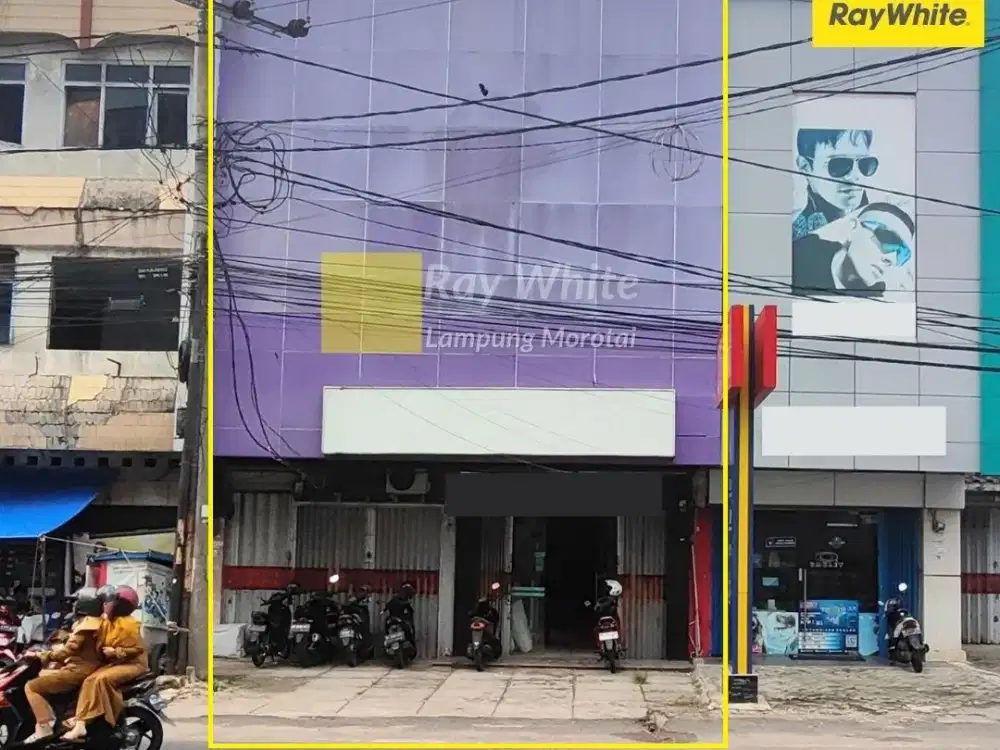 Dijual Ruko 3 Tingkat di Tanjung Karang Pusat, Bandar Lampung (KOde: HEN-VA 3615)