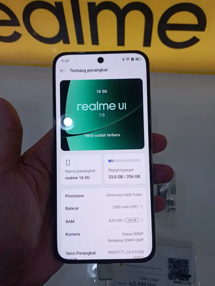 Realme 16 5G Ram 8/256 Cicilan Tanpa DP