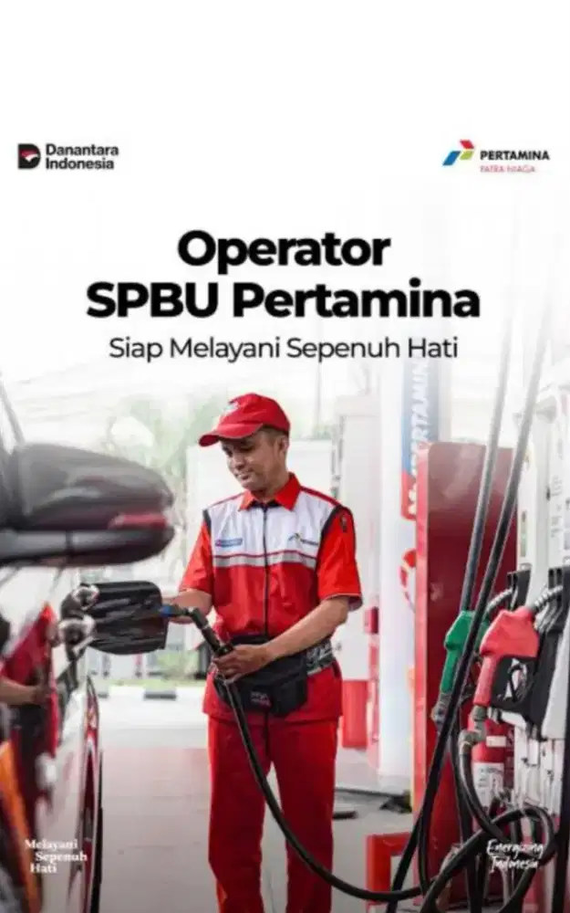 DI BUTUH KAN OPERATOR SPBU LAKI-LAKI