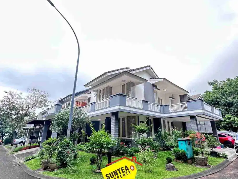 Rumah Cluster BSD Hoek bagus keren siap huni jual cepat