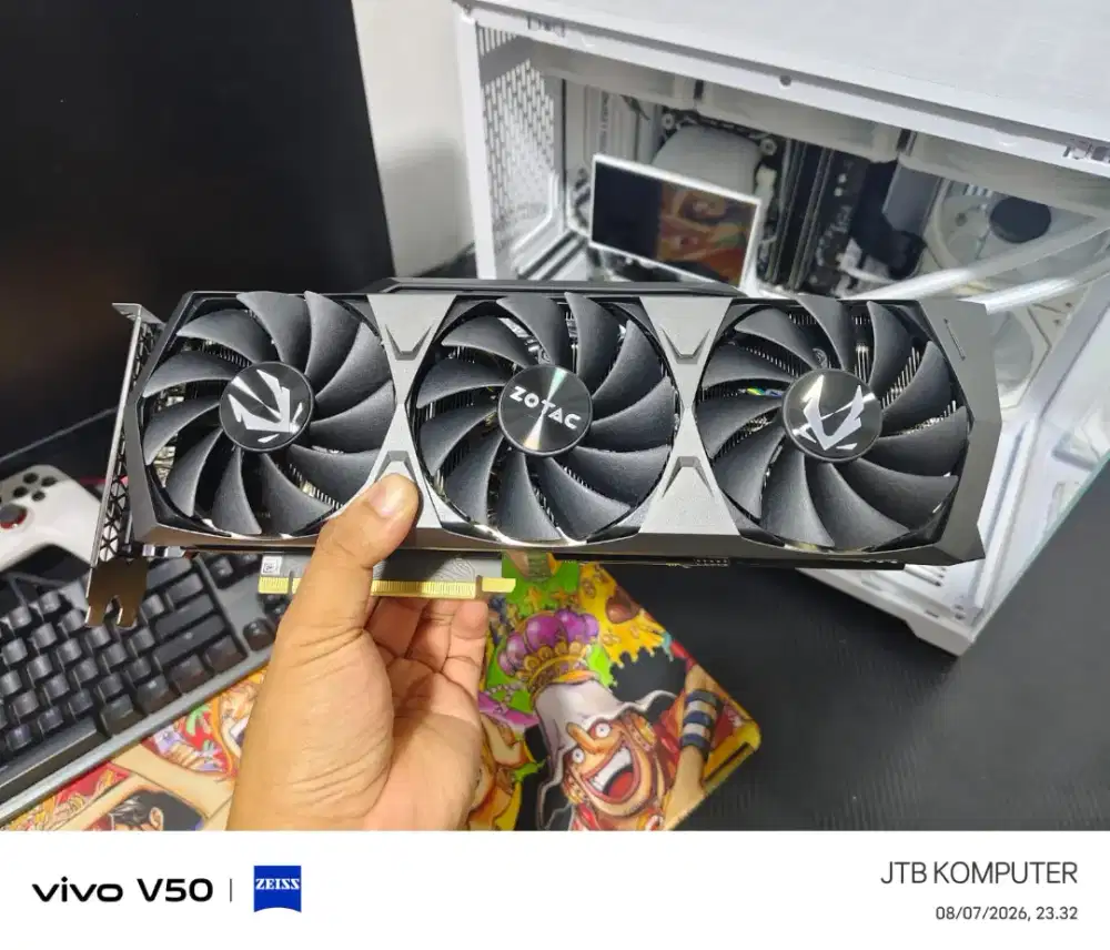 VGA ZOTAC RTX 3080 10GB TRIPLE FAN SEGEL