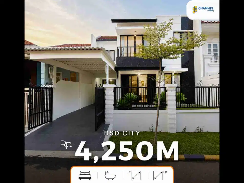 Di Jual Rumah Full Furnished Puspita Loka BSD Tangsel, An