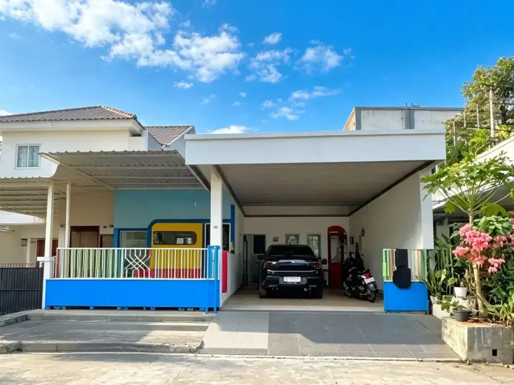 Rumah Asri Jatinegara Indah │ Jalan 2 Mobil │ Dekat Plaza Buaran