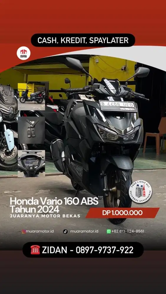 HONDA VARIO 160 ABS 2024 TERAWAT !!!