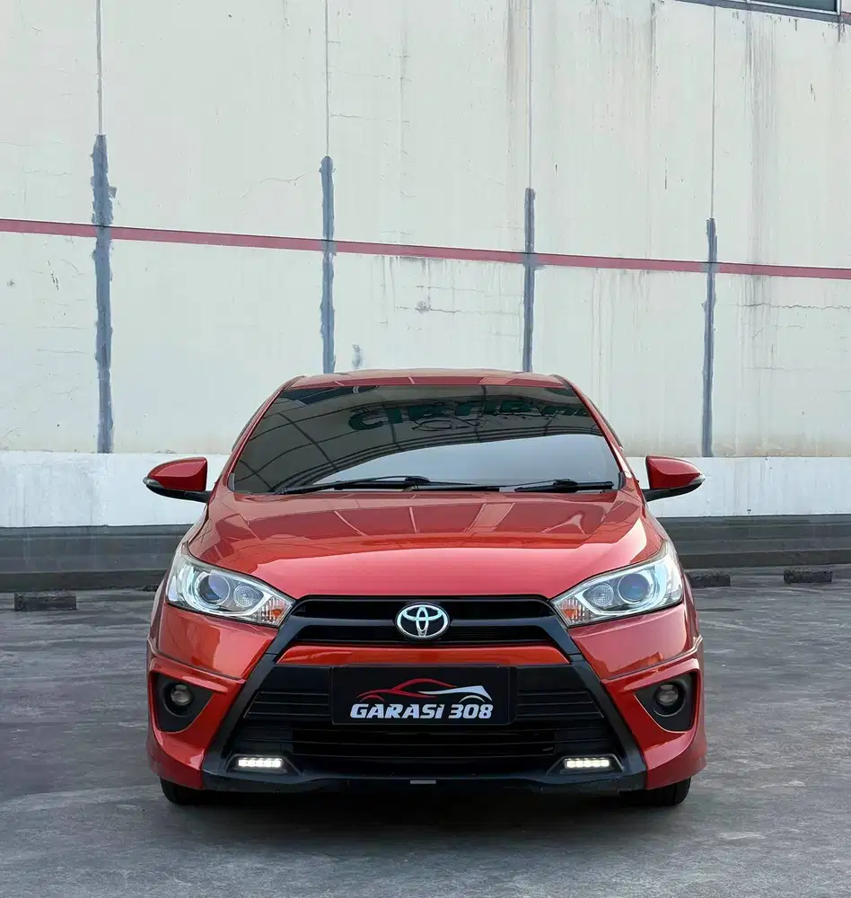 (Km56rb) Toyota Yaris S TRD Sportivo AT 2014 oranye