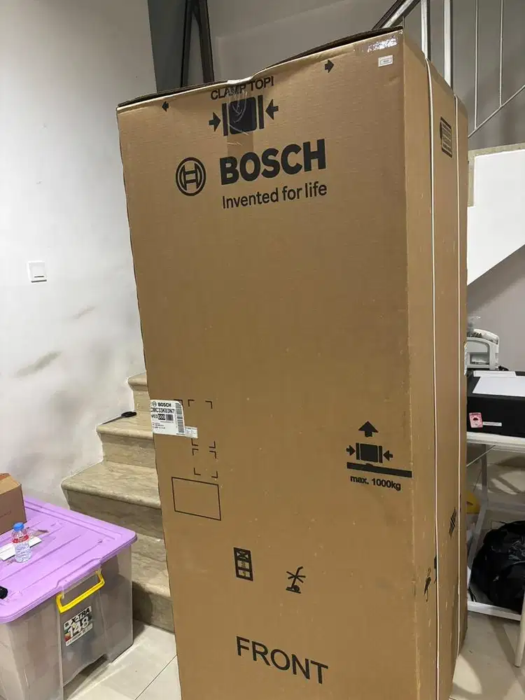 DIJUAL kulkas BOSCH Seri 4 BARU SEGEL, GAJADI PAKAI