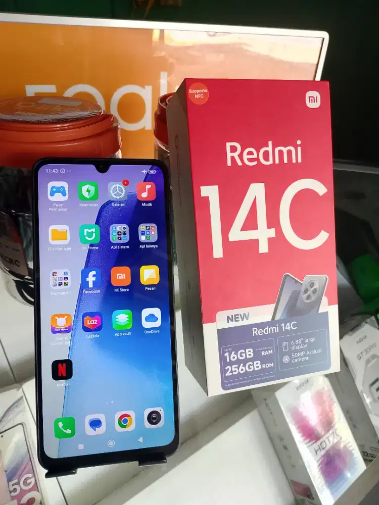 Redmi 14c ram 8/256