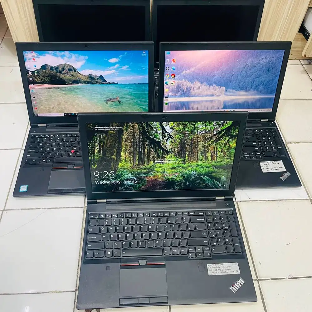 LENOVO THINKPAD P50 i7 gen 6 Ram 8Gb SSD 256Gb DUAL VGA *REC