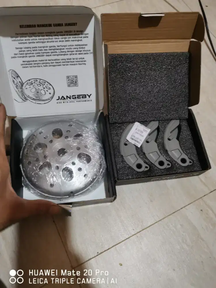 Kampas ganda racing line dan mangkok ganda jangeby