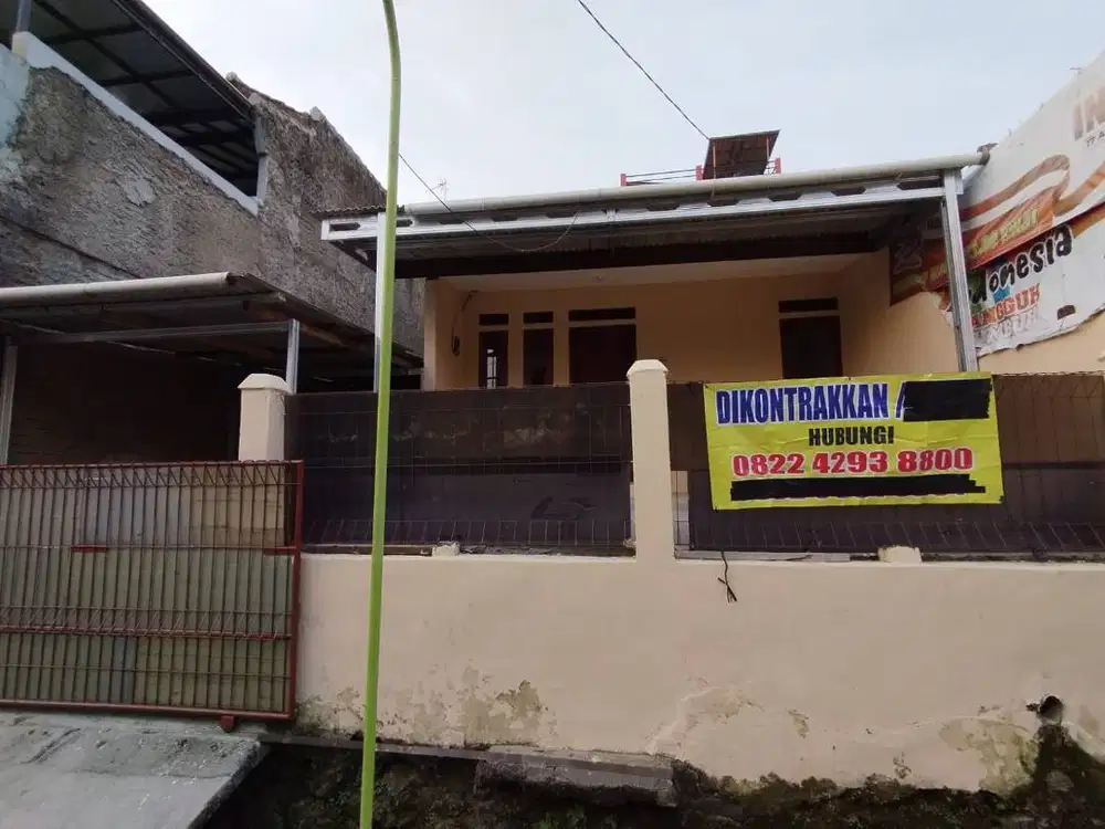 Disewakan Rumah Baru di Renovasi dengan Murah harga bisa nego