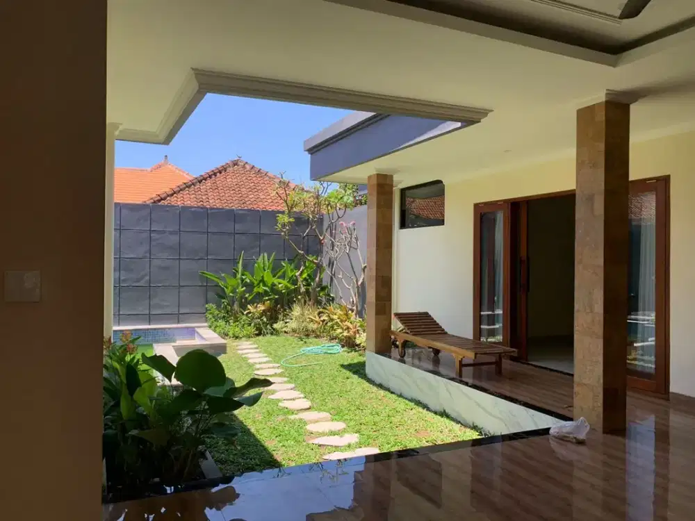 Disewakan Villa Modern dengan Kolam Renang Pribadi untuk Sewa Tahunan atau Jangka Panjang di Sanur Kauh