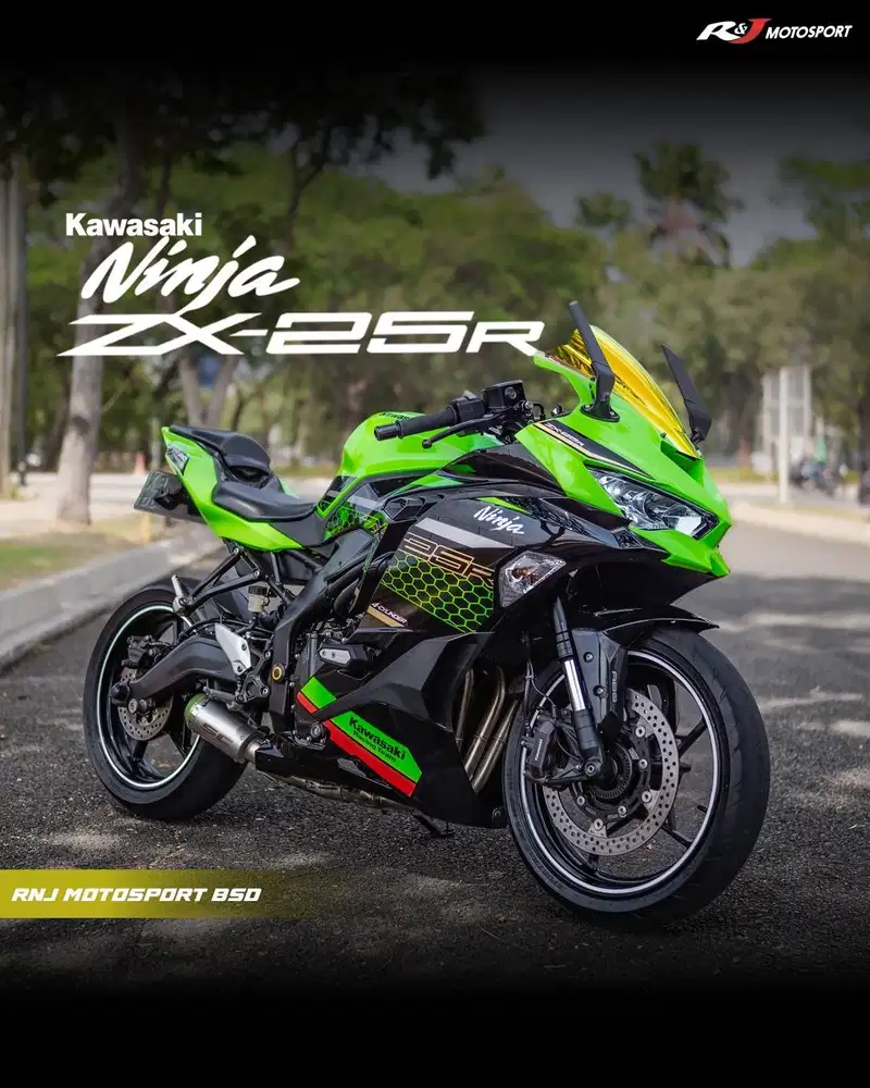 Kawasaki ZX25R ZX 25 R Nik 2020 Warna Hijau