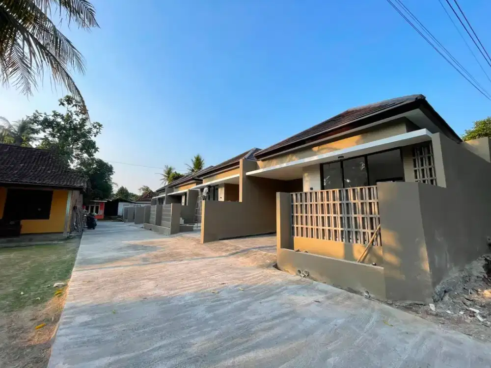 Rumah Murah Bisa Dicicil 4 Menit dari SMP Negeri 1 Godean - Lingkungan Nyaman & Aman Untuk Sekolah Anak
