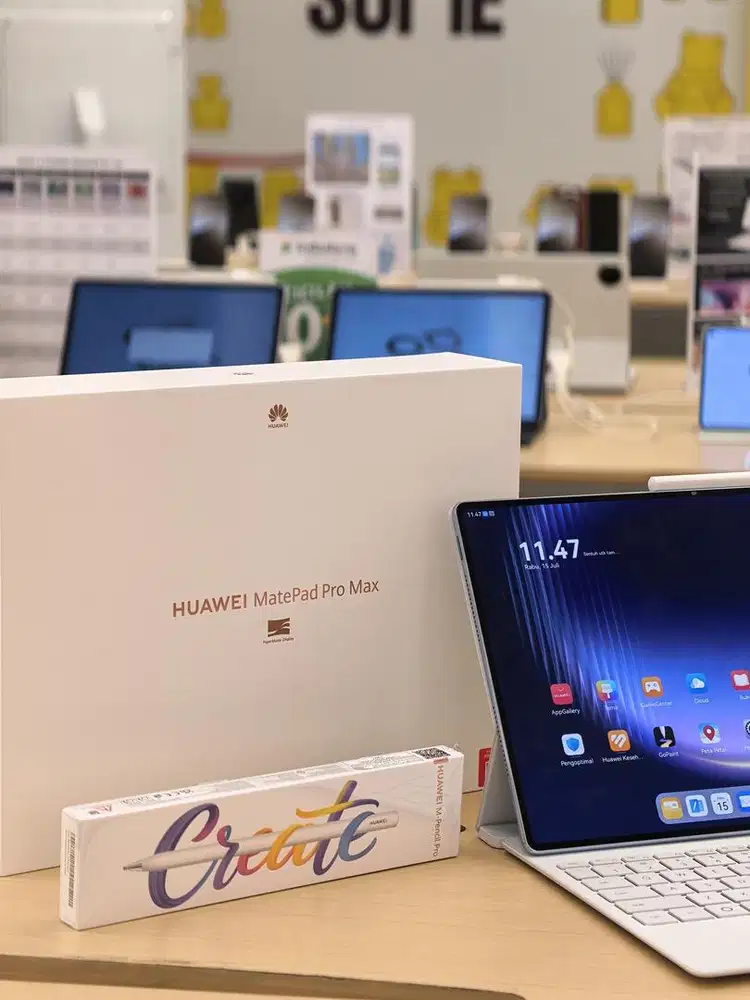 Huawei matepad pro max pre order dp 1jt atau full payment