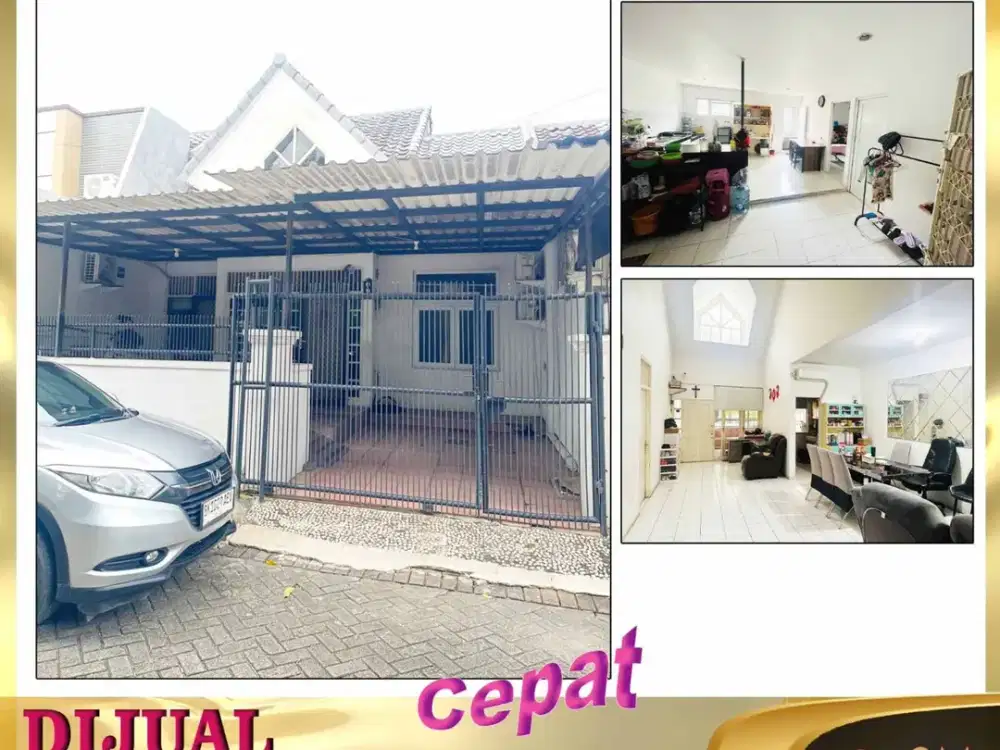 DIJUAL MURAH RUMAH 1 1/4 LANTAI DI PERUMAHAN CITRA GARDEN 2 KALIDERES JAKARTA BARAT