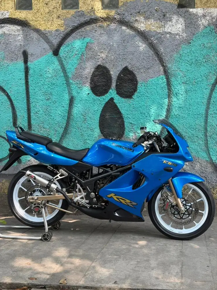Ninja rr cbu 2004 biru ninja zx cbu biru 2004