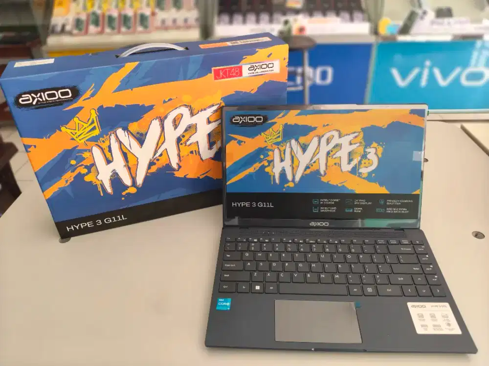 AXIOO HYPE 3 BARU GARANSI RESMI!!