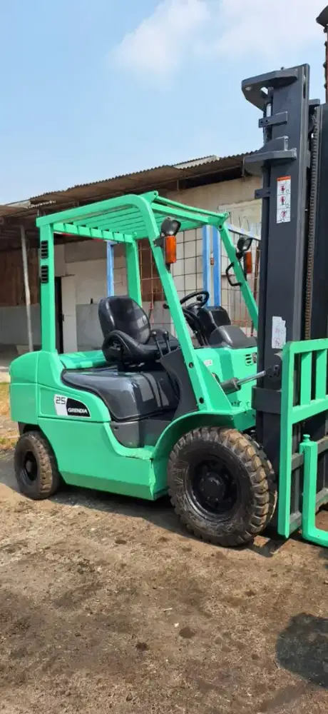 Forklift Mitsubishi 2,5 Ton,Tiang 4 Meter,Manual,Mesin S4S,Tahun 2020