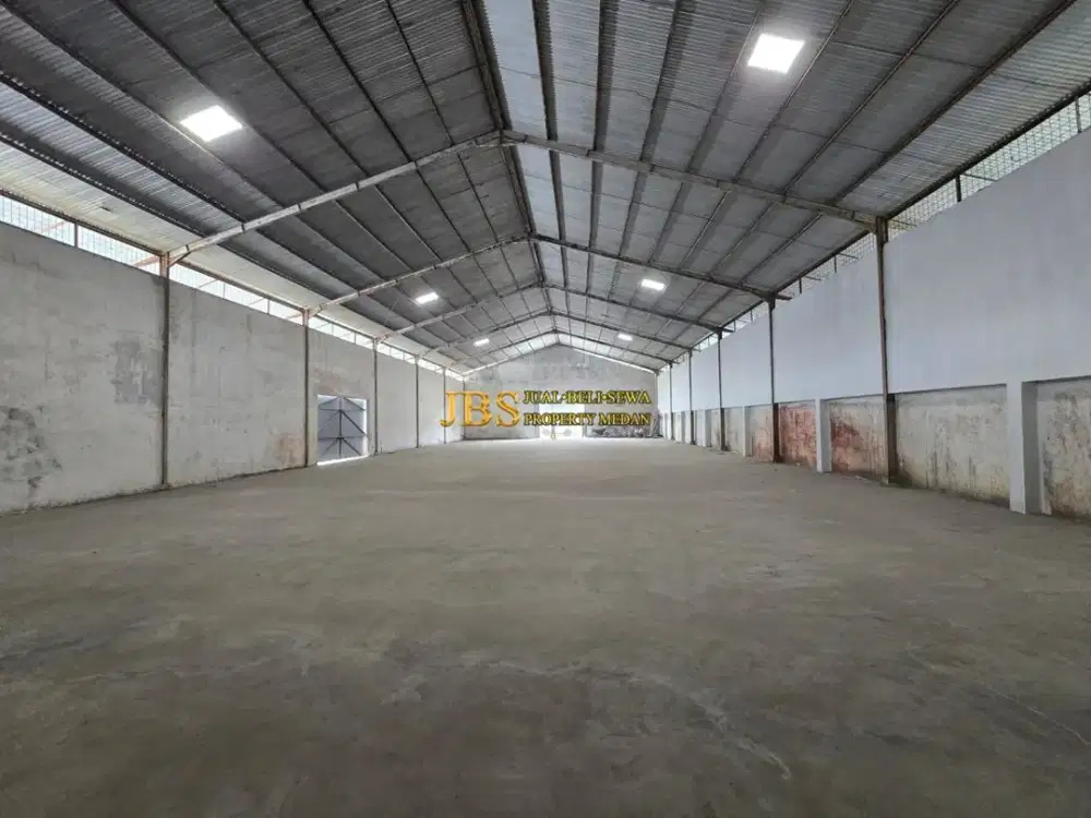 Disewakan Gudang Siap Pakai di Jalan Besar Tembung - Deli Serdang