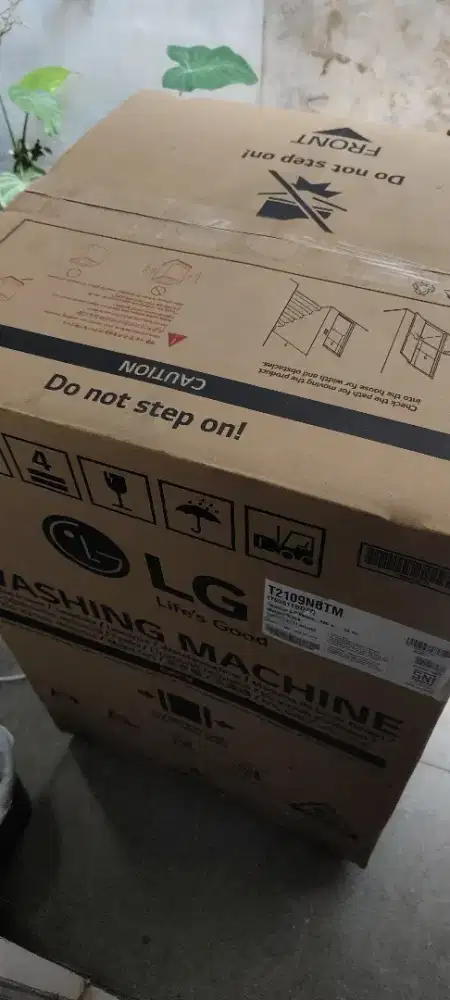MESIN CUCI LG 1 TABUNG 9KG , ORIGINAL