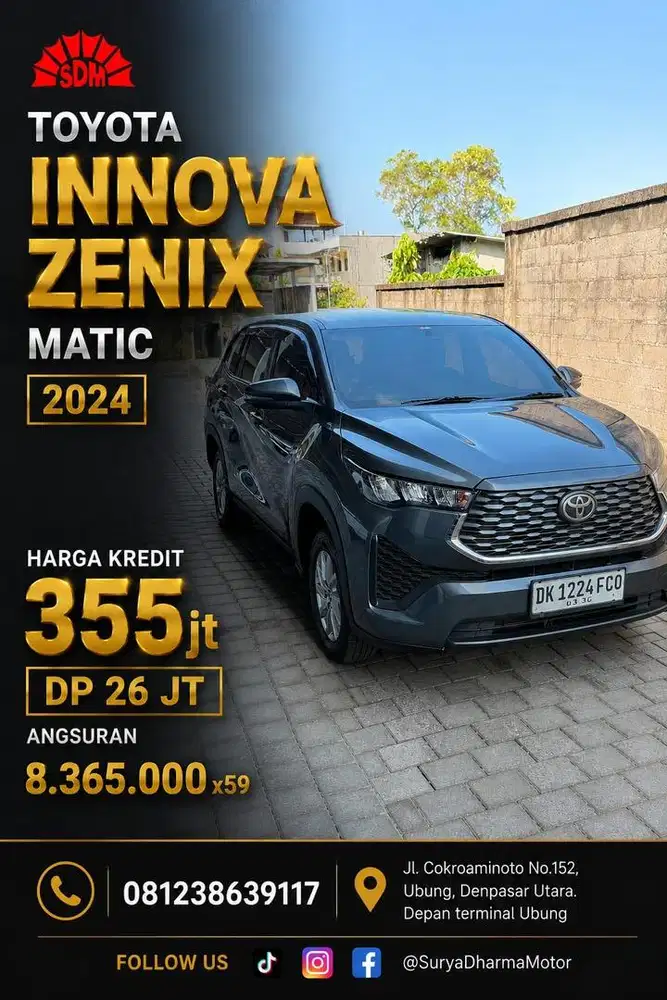 Innova zenix g cvt pmk th 2025